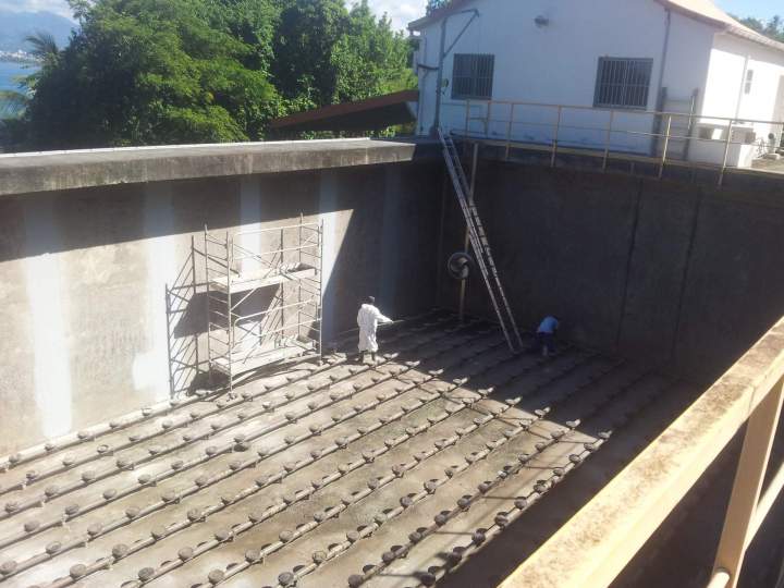 Station d'épuration d'eau Martinique
