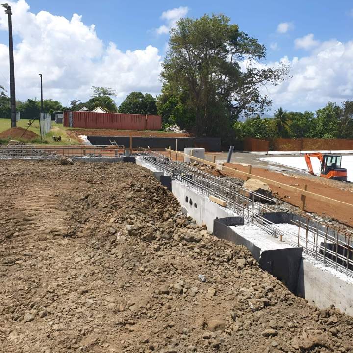Travaux de fondation Martinique