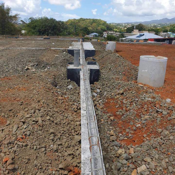travaux de fondation Martinique