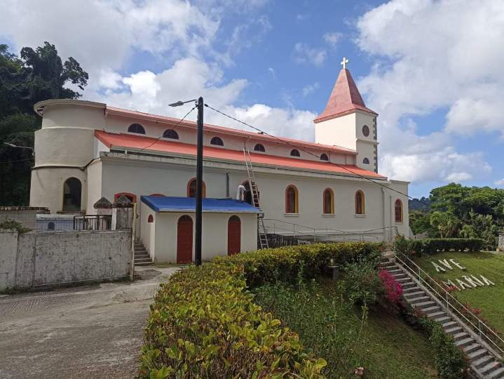Rénovation extérieure église Martinique