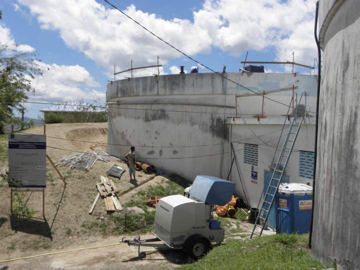 rénovation de station d'épuration Martinique