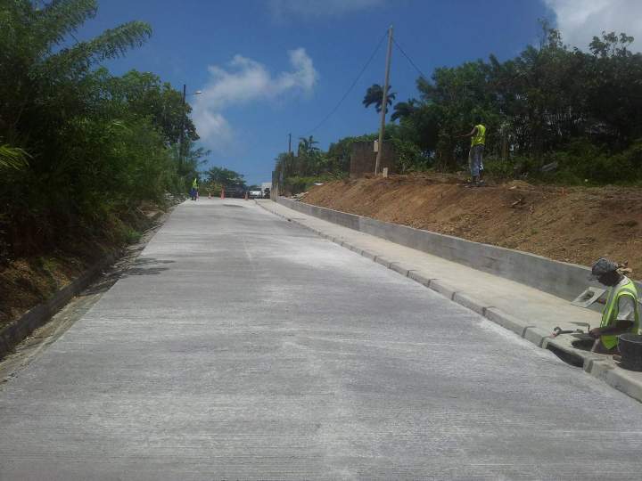Travaux de voirie Martinique